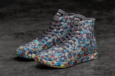 Nobull Superfabric High-Top Men's Trainers Multicolor | Australia (SL5730)